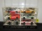 Display Case W/ 6 Darrell Waltrip #17 Western Auto Parts America Diecast Race Cars