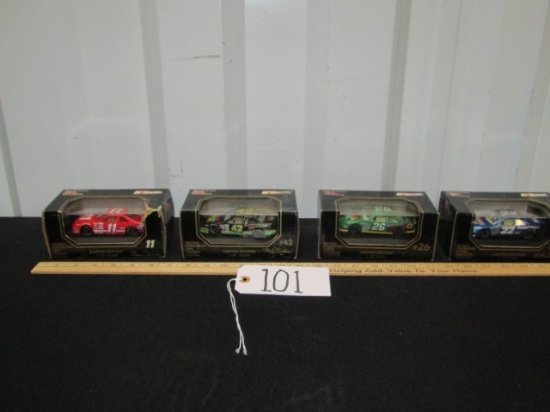4 N I B Vtg 1993 And 1994 1:43 Scale Diecast Race Cars