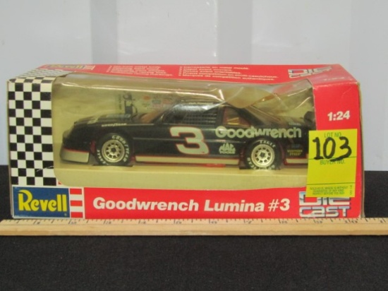 N I B Vtg 1991 Dale Earnhardt Sr. #3 Goodwrench Diecast Race Car