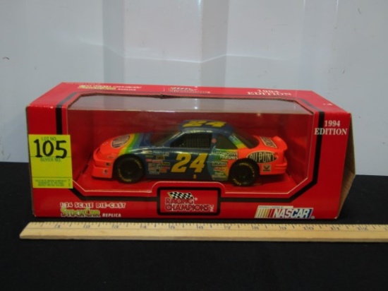 N I B Vtg 1994 Jeff Gordon #24 Dupont Diecast Race Car