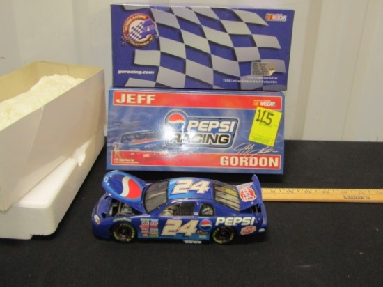 N I B Vtg 1999 Jeff Gordon #24 Pepsi Diecast Race Car