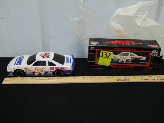 Vtg 1994 N F L Racing #94 New York Giants Diecast Bank