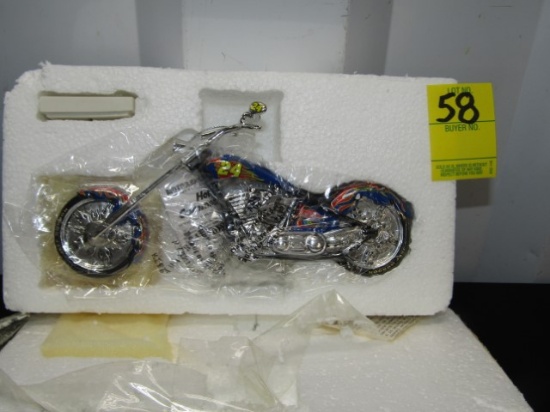 N I B 2008 Jeff Gordon Motorcycle Collection " Hot Commodity " W/ Rainbow