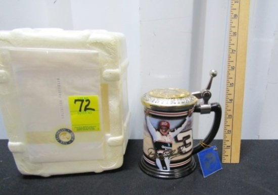 N I B Franklin Mint Dale Earnhardt Sr, " The Winner's Circle " Porcelain Tankard