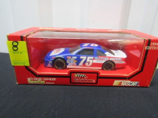 Vtg N I B 1994 Todd Bodine #75 Factory Stores Diecast Race Car