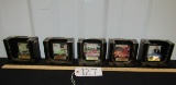 4 N I B Vtg 1994 And 1 From 1992 1:64 Scale Diecast Race Cars W/ Trading Card And Stand