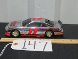 New, 25th Anniversary Darrell Waltrip #17 Western Auto Diecast Race Car Bank