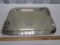 Silver Plated Serving Tray W/ Roses Designs