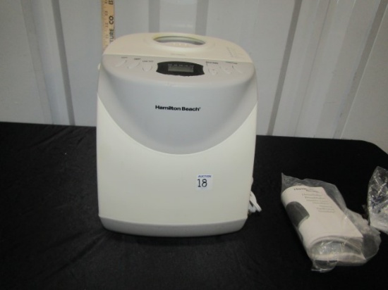 Hamilton Beach Bread Maker Model 29881 W/ Manual