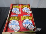 Vtg 1991 Full Box Of 36 Packs W/ 14 Cards And 1 Sticker In Each Pack Of Fleer Baseball Cards