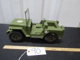 Large Plastic Toy Jeep