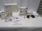Dressmaker Mini Sewing Machine By Euro Pro W/ Accessories And Instructions