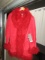 Never Used Genuine Suede Leather Coat W/ Accents By Via Accents