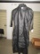 New, Never Used, Ladies Full Length Genuine Leather Coat By Bagatelle