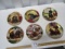 Set Of 6 Danbury Mint Dachshund Plates By Christopher Nick