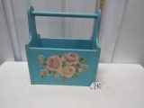 Hand Made Solid Wood Magazine Rack Or Could Be Used As A Caddy (LOCAL PICK UP ONLY)
