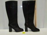 Very Gently Used Ladies Leather Over The Calf Boots