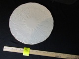 Vtg Lenox Fine China Hors D'oeuvres Platter W/ Feathers Design