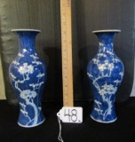 Matching Set Of Porcelain Vases