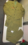 Adult Scout Uniform: Over The Waist Jacket And Pants