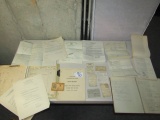 World War I I Paperwork Of Mr. Hinderer's Becoming A Pilot And His Notes