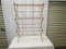 Vtg All Wood Folding Drying Rack (LOCAL PICK UP ONLY)