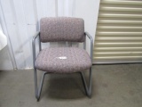 Nice Metal Framed Lobby Chair (LOCAL PICK UP ONLY)