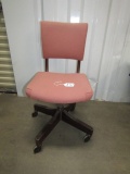 Rolling Fabric Covered Office Chair (LOCAL PICK UP ONLY)