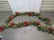 2 Strands Of Lighted Beautifully Decorated Christmas Garland (local Pick Up Only)