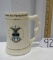 United States Air Force Academy Stein W/ Nude Lady Handle