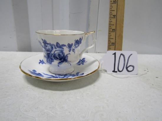 Royal Windsor Fine Bone China Cup And Saucer
