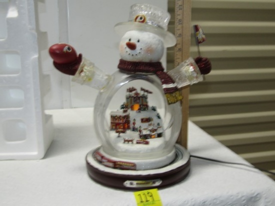 Washington Redskins Animated Globe