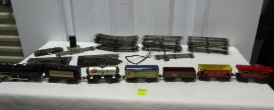 Vtg Marx Train Set W/ Track And Accessories Shown