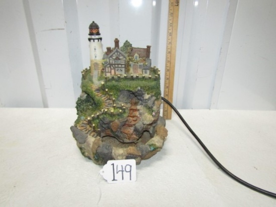 Lighted W/ Sounds Lighthouse Water Fountain