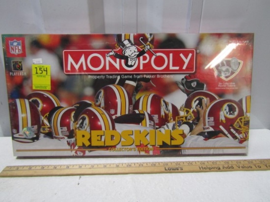 N I B 2005 Washington Redskins Monopoly Game