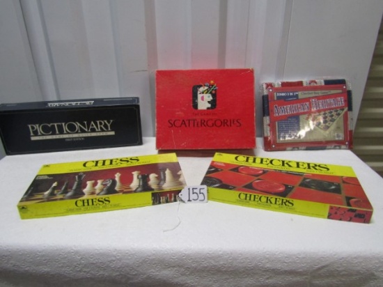Lot Of 5 Board Games