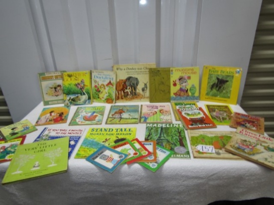 Large Lot Of Vtg And Modern Children's Books