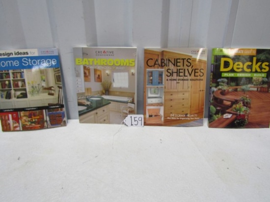 4 Do It Yourself Home Improvement Books (local Pick Up Only)