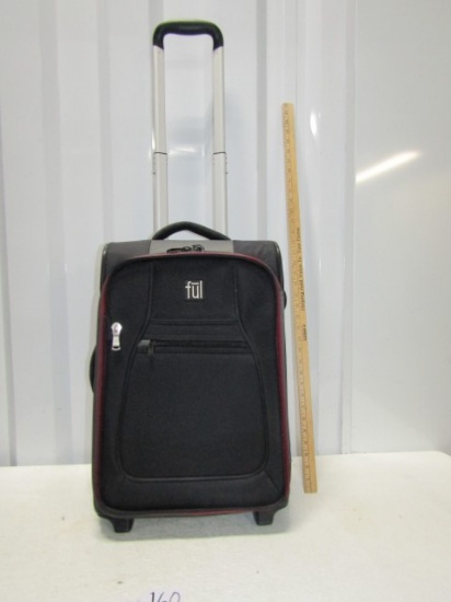 Ful Nylon Mesh Suitcase W/ Telescopic Handle And Wheels (local Pick Up Only)
