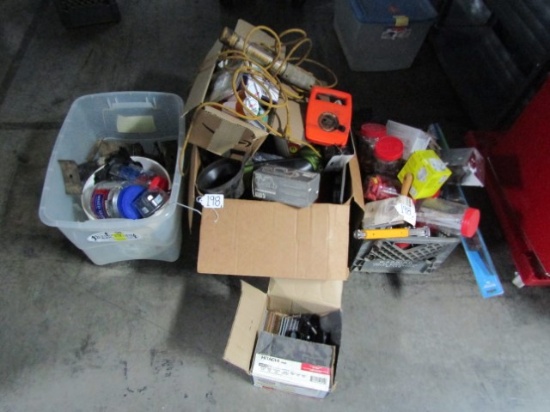 Large Lot Of Tools, Nails, Screws, Jacks And Many Miscellaneous Items (local Pick Up Only)