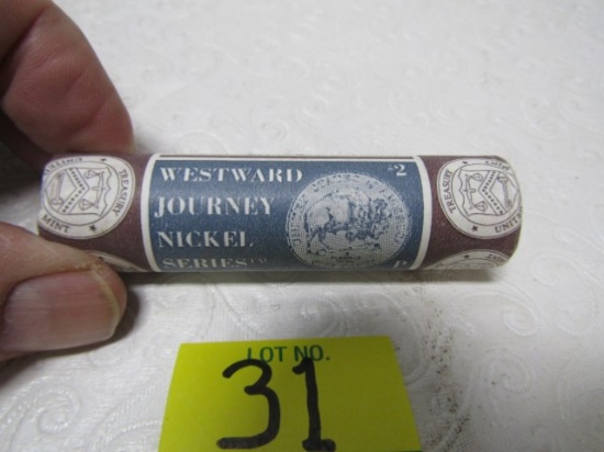 2005 - P Roll Of 40 Westward Journey Series Buffalo Nickels