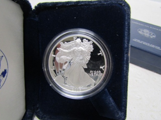 2006 - W American Eagle 1 Ounce Proof Silver Bullion Coin