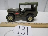 Vtg Tonka Metal And Plastic Jeep