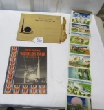 Genuine 1939 Picture Book Of The New York World's Fair, 18 Mailing Pictures,