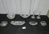 Lot Of Vtg Cut Crystal