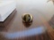 Siffari 10k Yellow Gold W/ Tiger Eye Gem Stone Ring