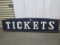 Large Fiberglass W/ Wood Letters 