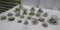 21 Sets Of Porcelain Teacups And Saucers All Made In Japan And All Are Souvenirs
