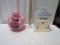 2 Vtg Ceramic Cookie Jars