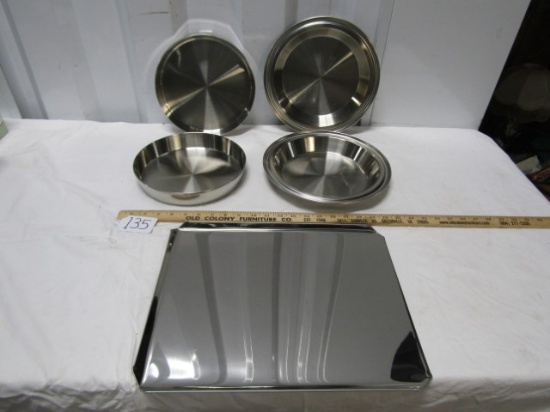 Never Used Stainless Steel Cooking Set